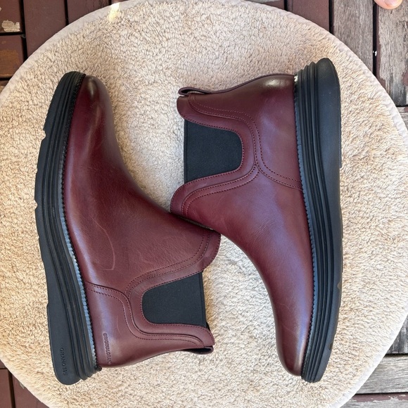Cole Haan Men's Original Grand Ultra Men's Brown Leather Chelsea Boots sz 11W - Picture 3 of 8